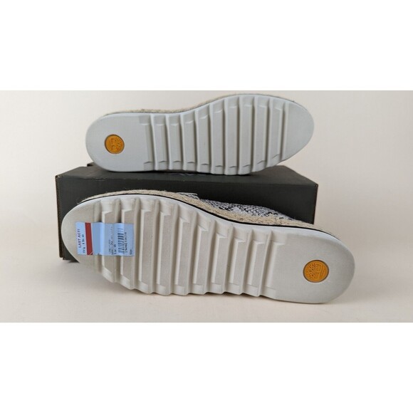 Timberland Barcelona Bay Slip On Espadrille Womens 9.5M Python Leather Shoes NWB - Picture 7 of 10